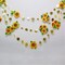 Sunflower party decorations, sunflower garland banner, hanging sunflower streamers, rustic floral décor, boho party decorations, summer party décor, fall autumn decorations, wedding décor sunflower theme, bridal shower decorations, baby shower sunflo